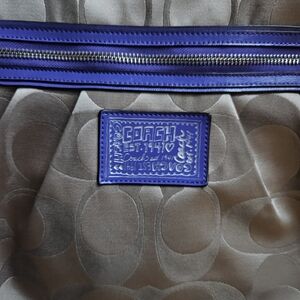 Coach Brown Signature Tote Bag